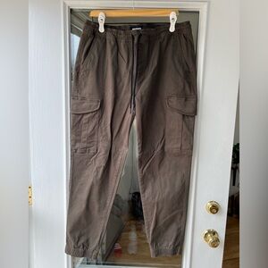 RSQ Brown Cargo Jogger Pants with Durable Design